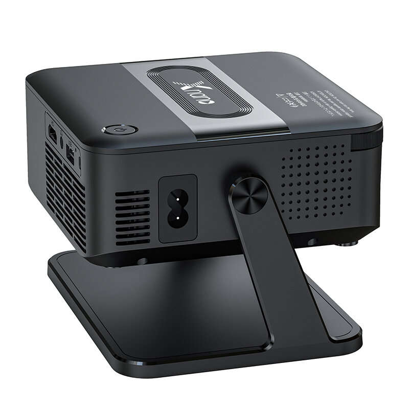 US Plug - Xnano HA109 1+8G Android 11 Projector Dual Band WiFi 6 & bluetooth Native 720P 0.8:1 Throw