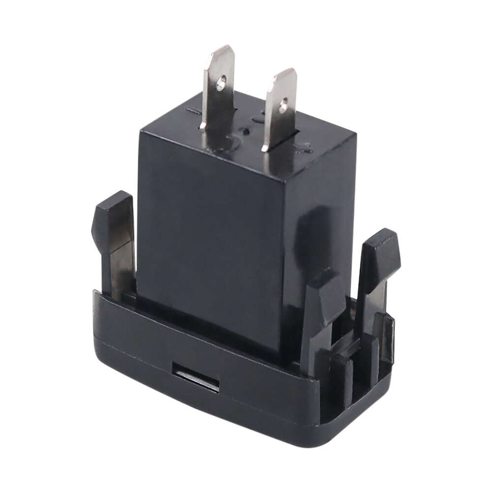 Red Light - 12-24V Dual USB Car Charger Socket Type-C PD QC3.0 LED Voltmeter Waterproof Fast Charge