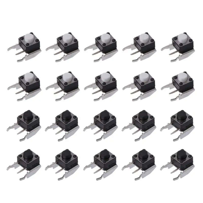 Black - 10Pcs/Pack Replacement Repair Parts LB RB Switch Bumper Joystick Button for Xbox 360/One/Ser
