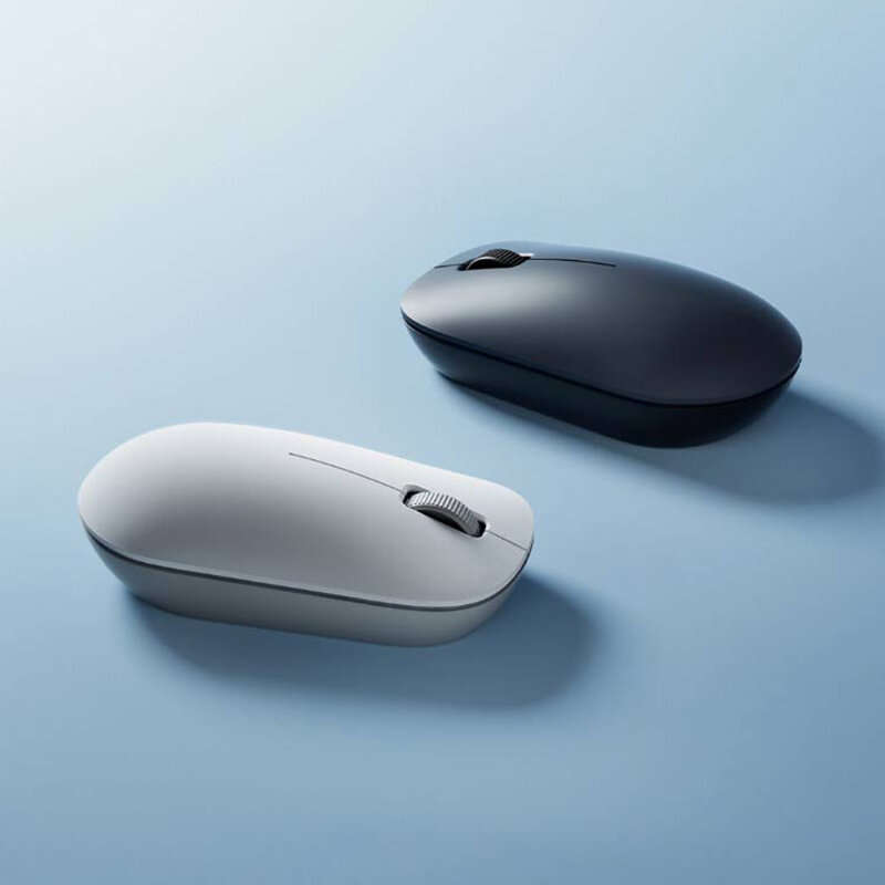 Grey - Xiaomi Lite3 2.4GHz Wireless Mouse Ergonomic Design 1000DPI 45g Lightweight Gaming Mice for P