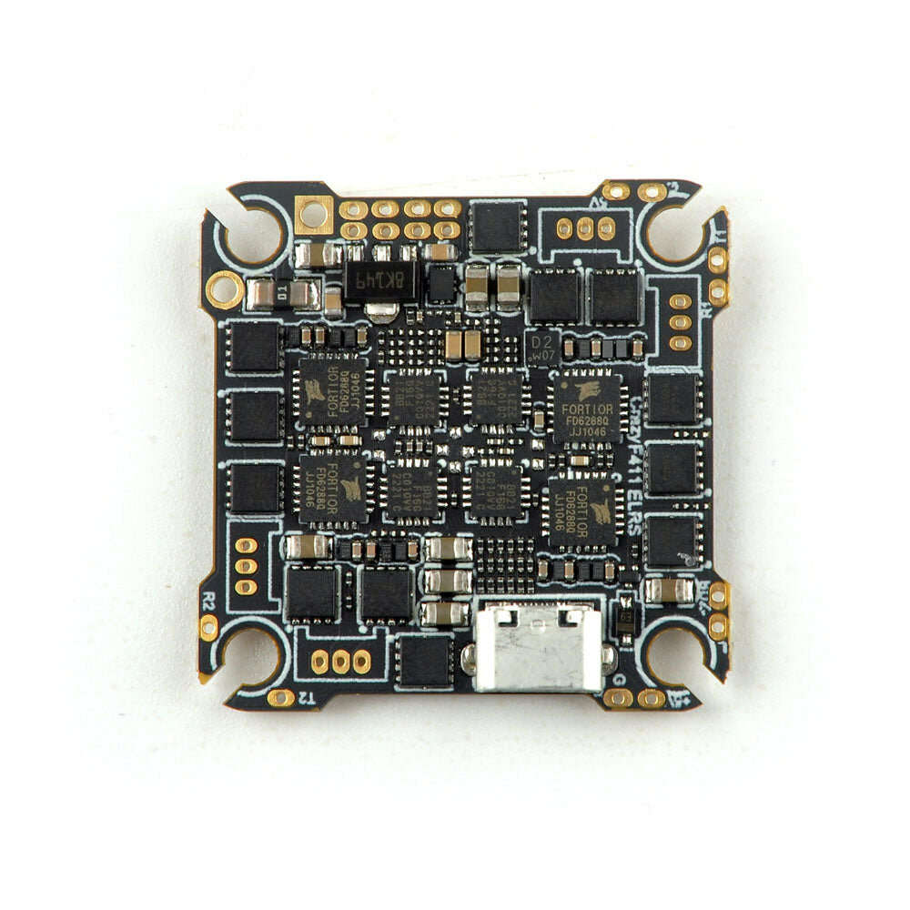 Flight Controller - Happymodel CrazyF411 ELRS AIO 4in1 Flight Controller Built-in UART 2.4G ELRS Rec