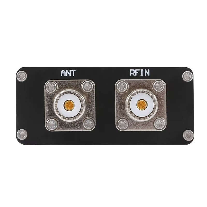 Black - ATU-100 Pro+ Automatic Antenna Tuner 1.8-30MHz HF Band 100W Peak Power USB Charging OLED Dis