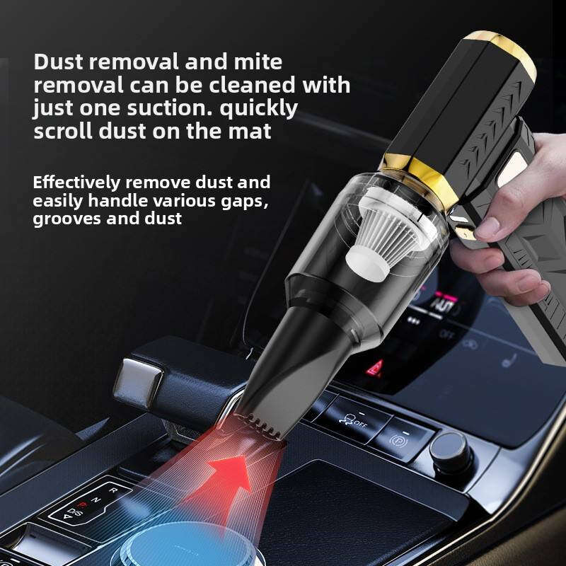 White - M18 Handheld Vacuum Cleaner 10000mAh Battery 6-Speed Adjustable Brushless Motor 65W Power Li