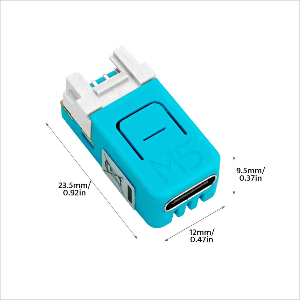 Blue - M5Stack NanoC6 Dev Kit ESP32-C6 Wi-Fi 6 Thread Matter RGB WS2812 Development Board for Smart