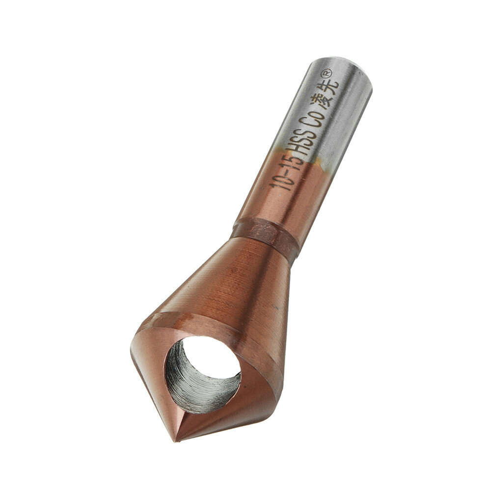 10-15mm - Drillpro M35 Cobalt Countersink Drill Bit 2-5/5-10/10-15mm Deburring Chamfer Drill Bit