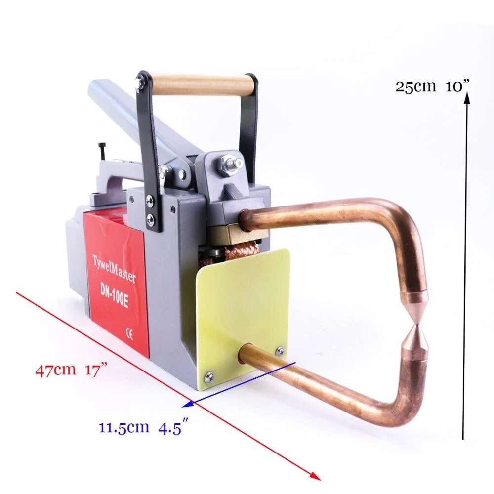 220V/110V Resistance Spot Welding Machine Welding Thickness 1.5+1.5Mm Steel Plat Portable Spot Welde