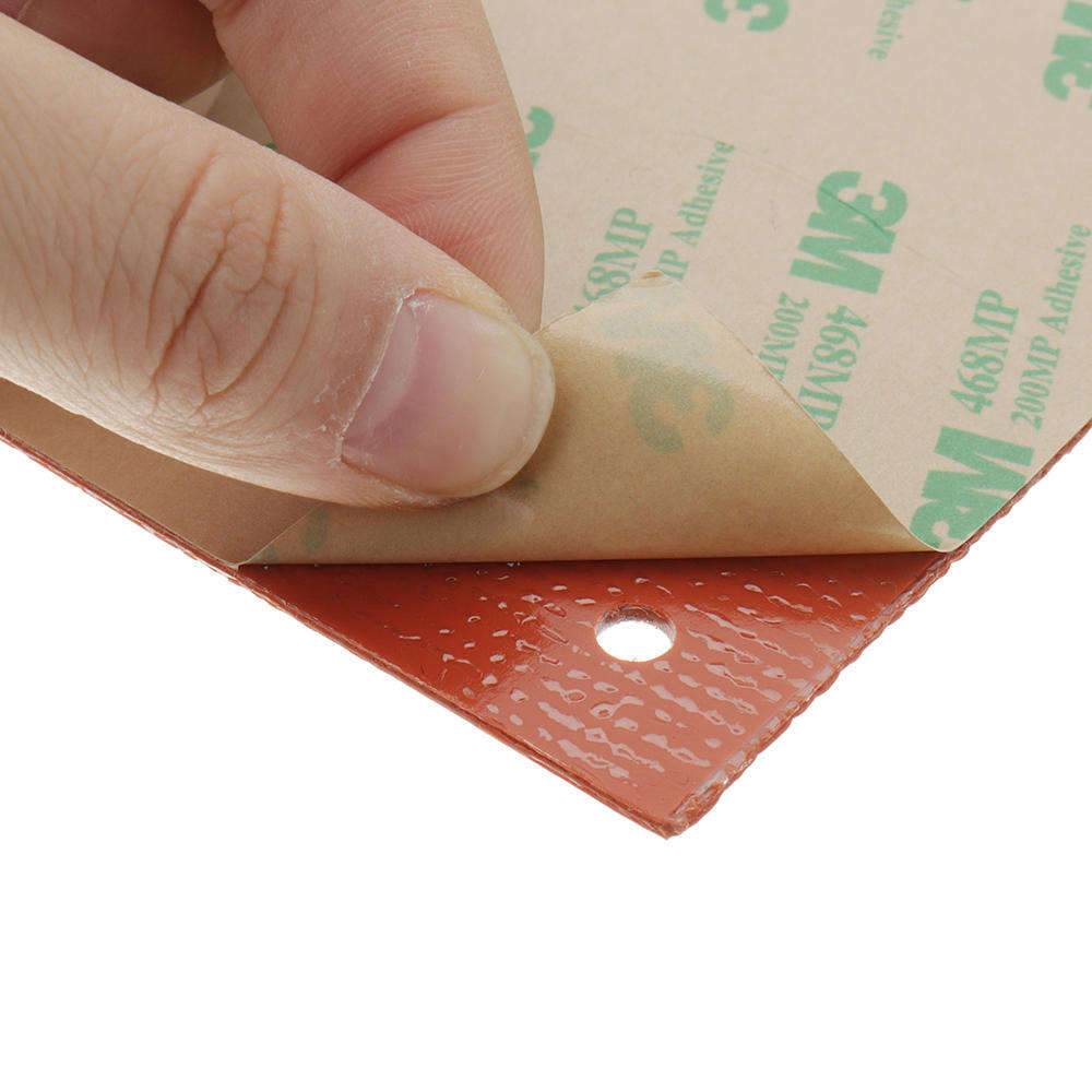 120X120Mm 120V/220V 120W Silicone Heated Bed Heating Pad With Hole For 3D Printer