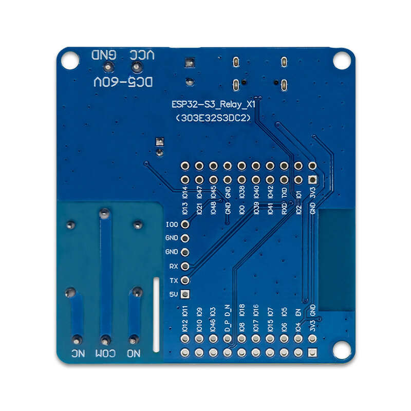 1CH - ESP32-S3 Single Channel Relay Module DC 5-60V WiFi Bluetooth Control Compatible with Arduinos