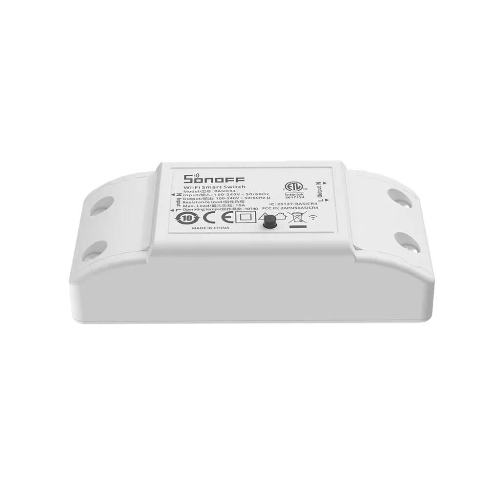 SONOFF BASICR4 WiFi ESP32 Chip Smart Switch 10A 2400W Smart Scene Magic Switch Module eWeLink IFTTT
