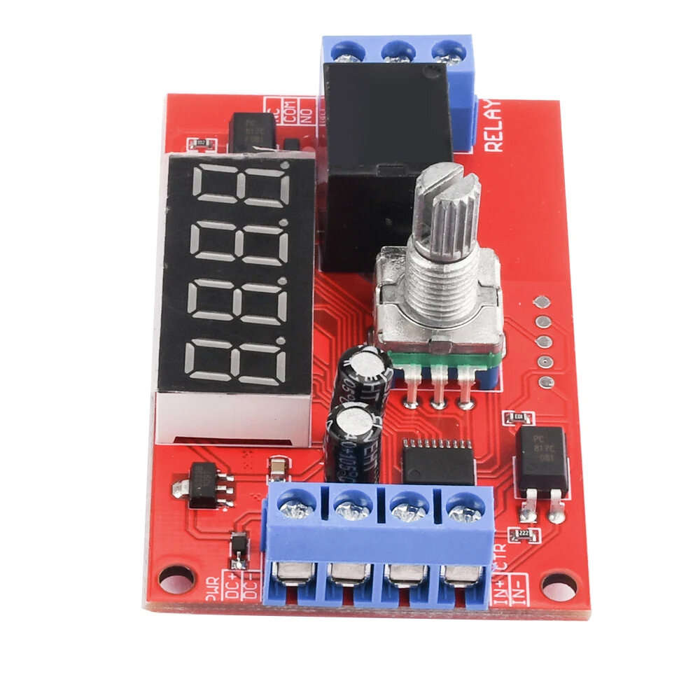 24V - DC 5V 12V 24V 10A Adjustable Time Delay Relay Module 32 Modes LED Digital Timming Trigger Time