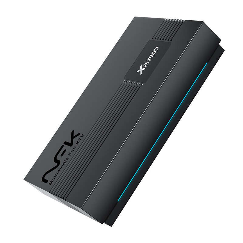 US Plug - X88 PRO Android 13 TV Box 4+32GB RK3528 Quad Core 4K 8K Wi Fi-6 Bluetooth 5.0 Streaming Me