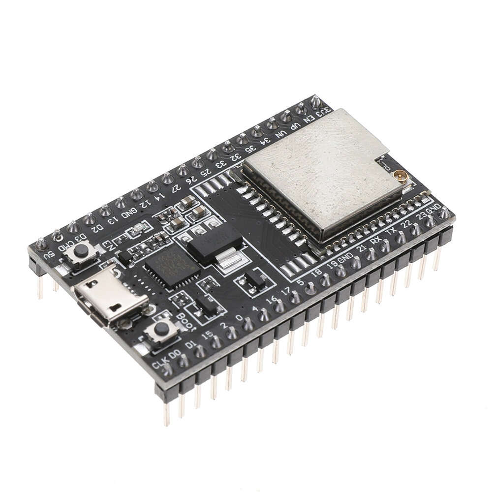 Board+Antenna - ESP32 WROOM-32U WROVER WiFi Module with 2.4G Antenna Development Board