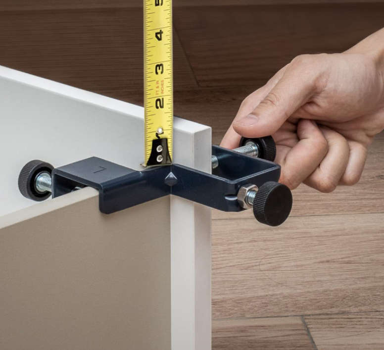 2pcs Drawer Jig Drawer Front Installation Clamps Fixing Clamp Cabinet Drawer Mounting Clamp Clip