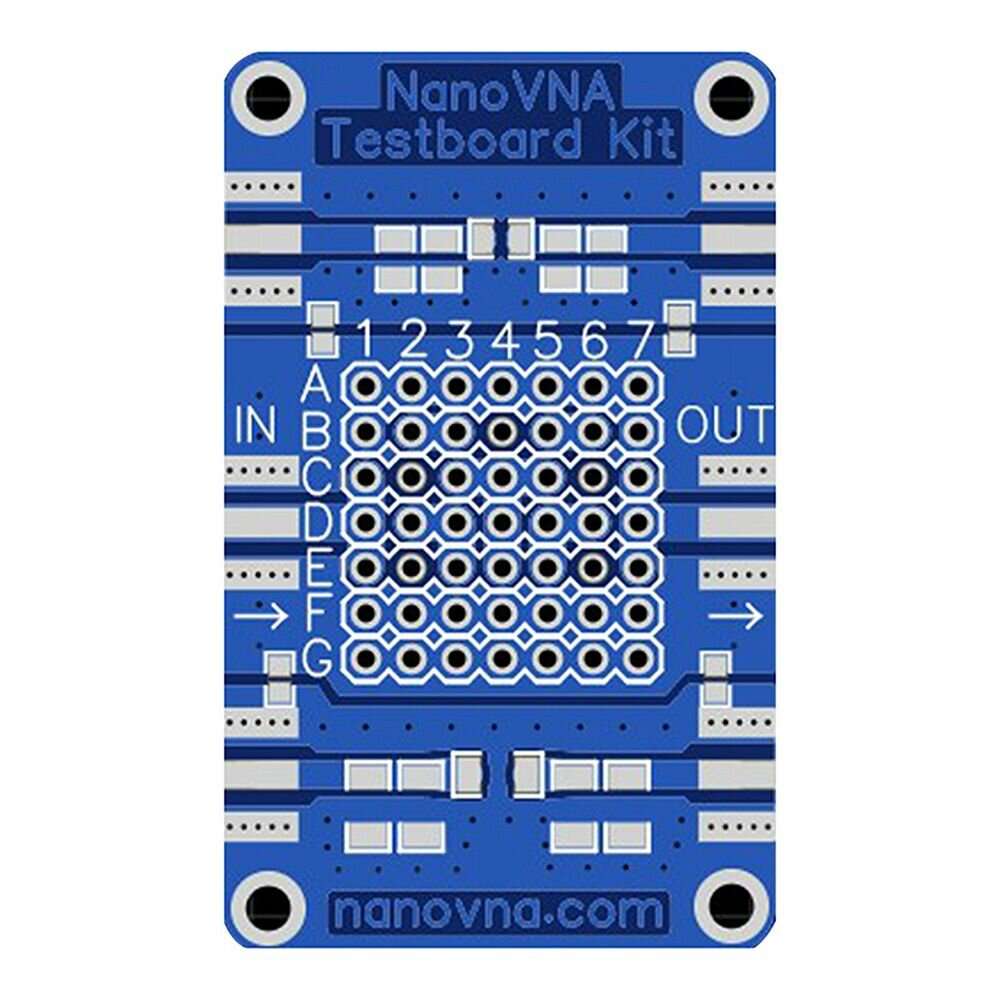 NanoVNA Testboard Kit VNA Vector Network Analysis Test Demo Board J8