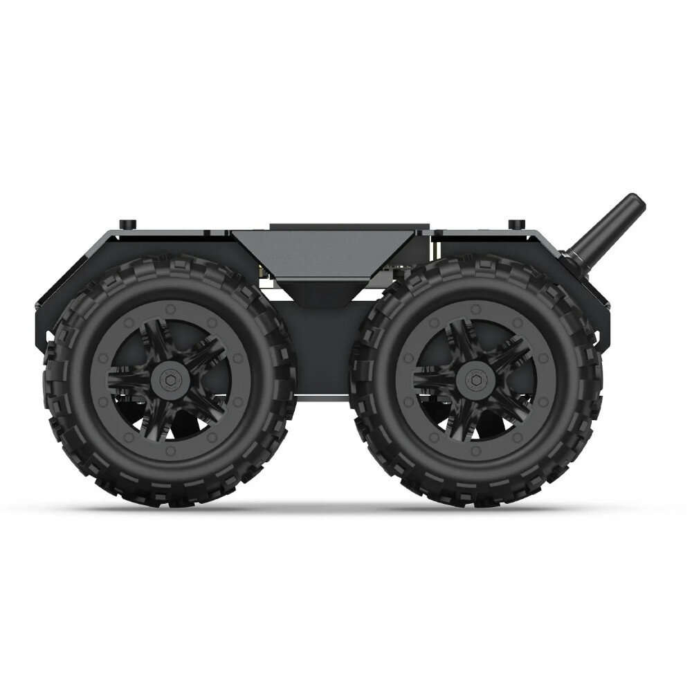 US Plug - WAVE ROVER Flexible And Expandable 4WD Mobile Robot Chassis Full Metal Body Multiple Hosts