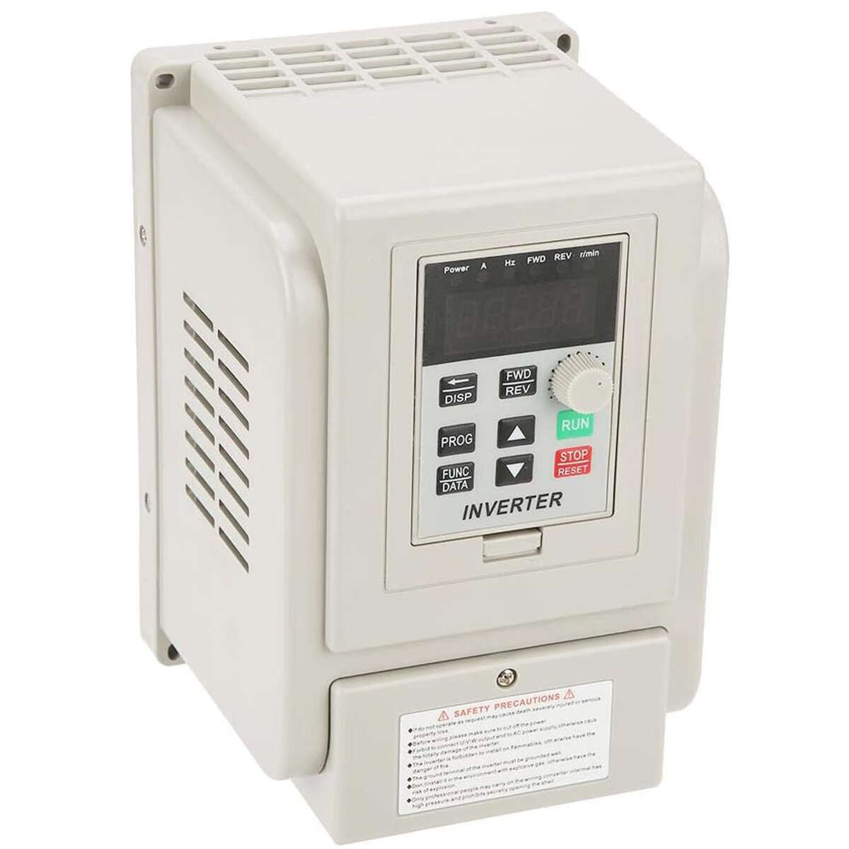 4KW - Excellway Universal Frequency Converter Low Voltage PWM Control Open V / F with Single-Phase 2