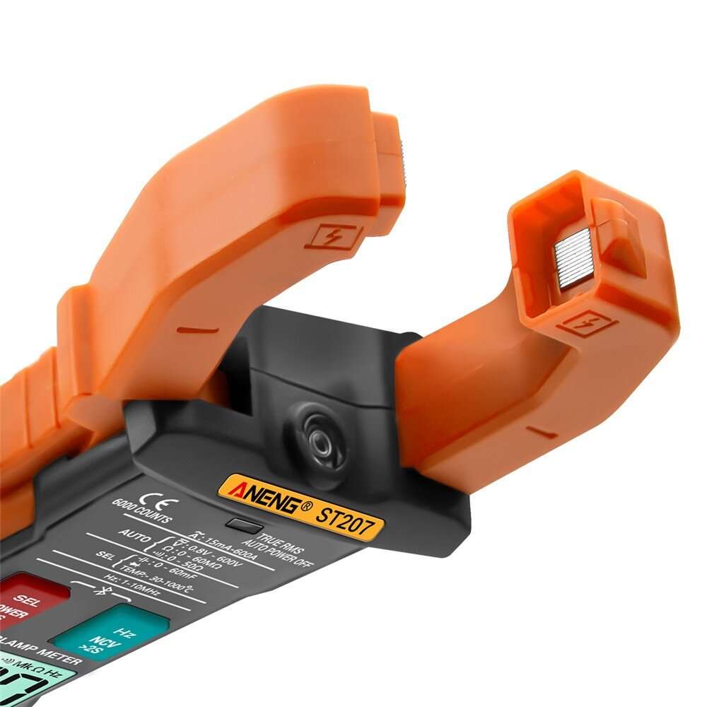 ANENG ST207 Digital bluetooth Multimeter Clamp Meter 6000 Counts True RMS DC/AC Voltage Tester AC Cu