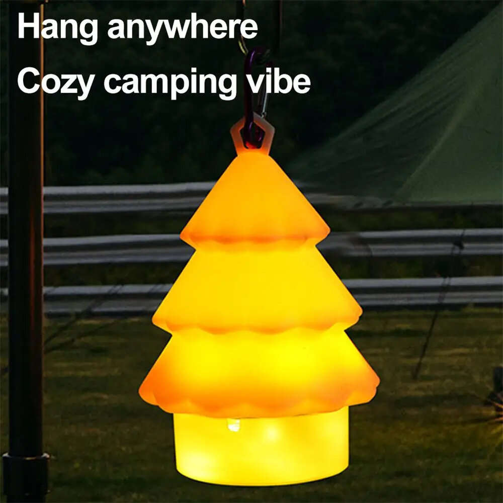 Warm Light - IPRee LED Christmas Tree Night Light with 10 Meters Colorful Atmosphere Lantern Recharg