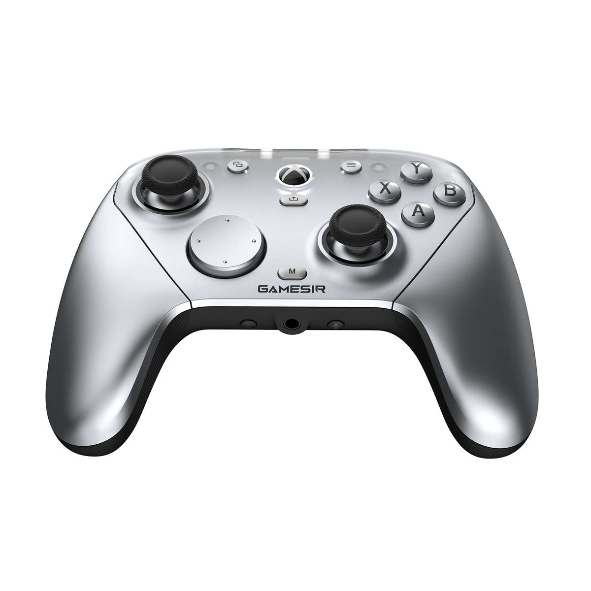 Silver - [Xbox Certified] GameSir G7 Pro Metallic Silver Tri-mode Gaming Controller with Charging St