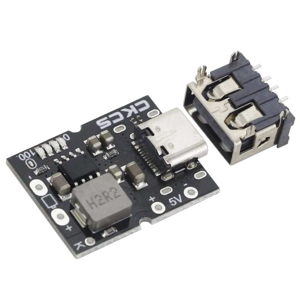 Standard - 5V 2A Charge and Discharge Integrated Module Type-C Input Compatible with 4.2V/4.35V Lith