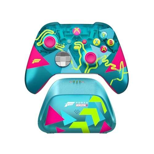 Green - [Forza Horizon6 Limited Edition] 8BitDo Charging Dock for Xbox Wireless Controllers 1100mAh