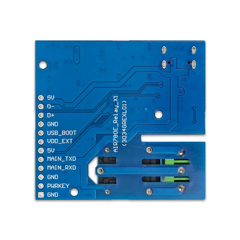Board Only - AIR780E 4G IoT Relay Module Single Channel AT Command Support Low Power Type-C Nano SIM