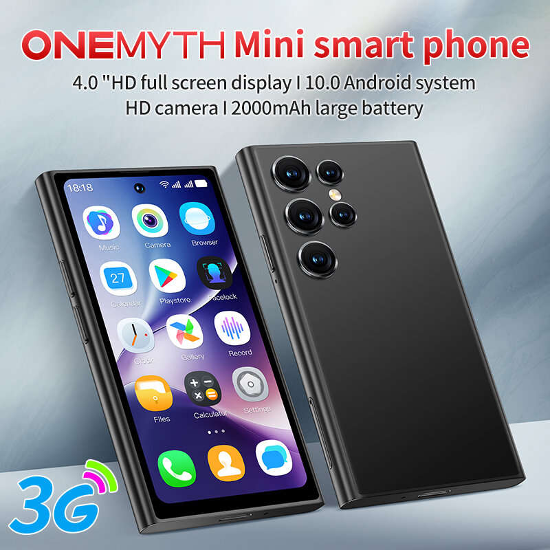 Pink - ONEMYTH S25 Pro 5MP HD Camera 2GB RAM 16GB ROM Mini 4.0 Inch Dual SIM Card 2000mAh Android 10