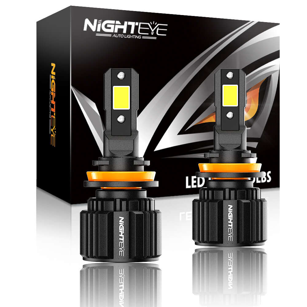 H4 - NightEye Auto Lighting A315-S4 2PCS Car LED Headlight Bulb 15,000LM/PAIR LED Front Headlamp 650
