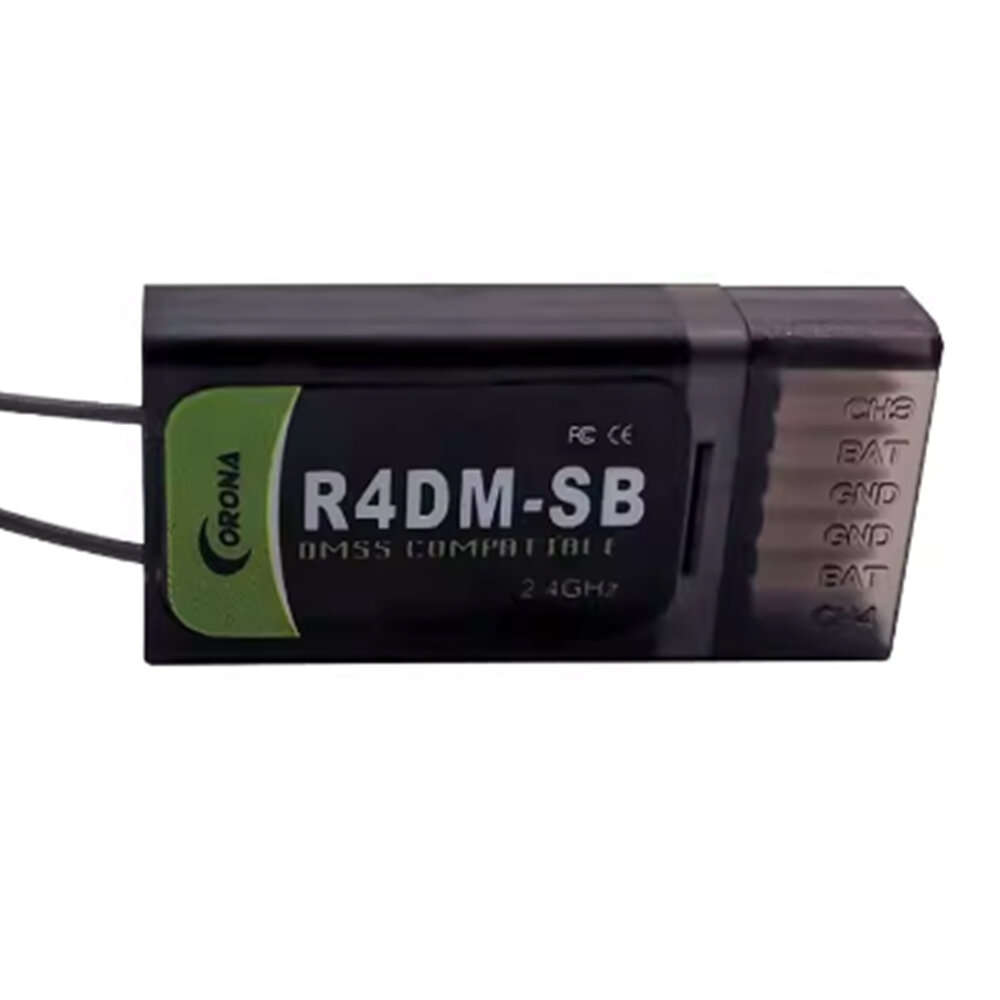 CORONA R4DM 2.4GHz 4CH DMSS Compatible Receiver for JR XG6 XG7 XG8 XG11 XG14 Radio Transmitter