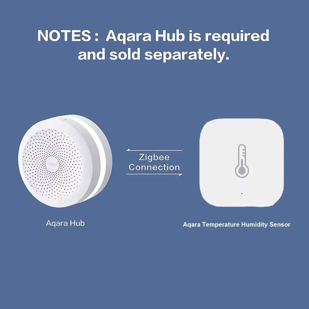 Aqara Smart Zigbe Temperature Sensor Air Pressure Humidity Environment Sensor Smart Control Work wit