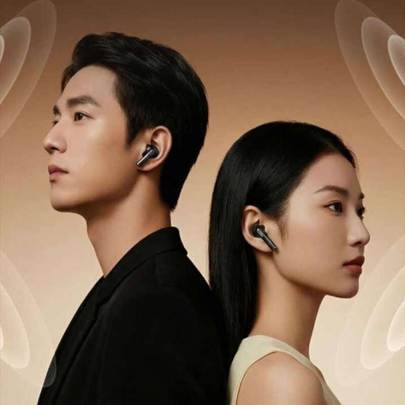 Beige - Aigo TJ27 TWS bluetooth 6.0 Earbuds Wireless Earphone 13mm Drivers Deep Bass Low Delay IPX5