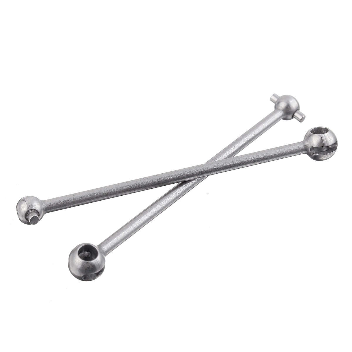 2PCS WLtoys 144001 144010 1/14 RC Car Spare Metal Universal Drive Shaft 1282 Vehicles Model Parts