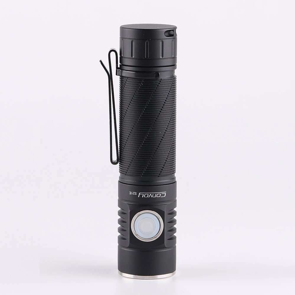 SFT40 6500K - Convoy S21E SST40 SFT40 519A 2400LM USB Rechargeable LED Flashlight Type-C Charging Po