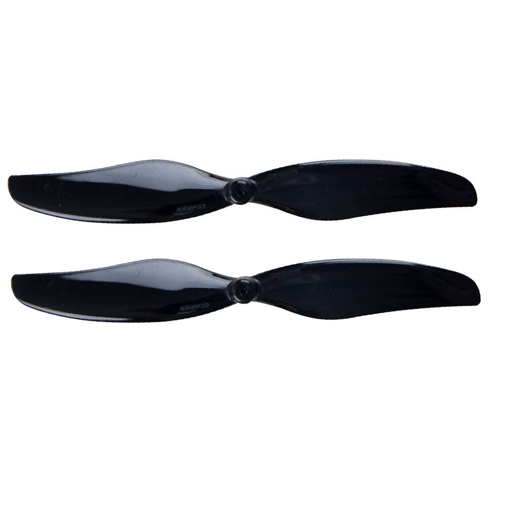 Transparent - 4 Pairs Gemfan 75MM Bi-blade 2-blade 1mm Shaft PC Propeller for Tiny Whoop RC Drone FP