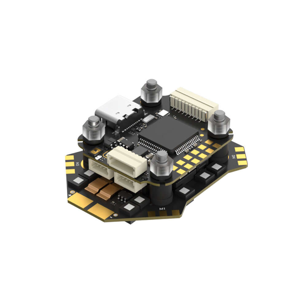 FC+60A ESC - 20x20mm iFlight Borg Mini F722 Flight Controller with 5V 12V BEC Output 4-6S 60A 4in1 E