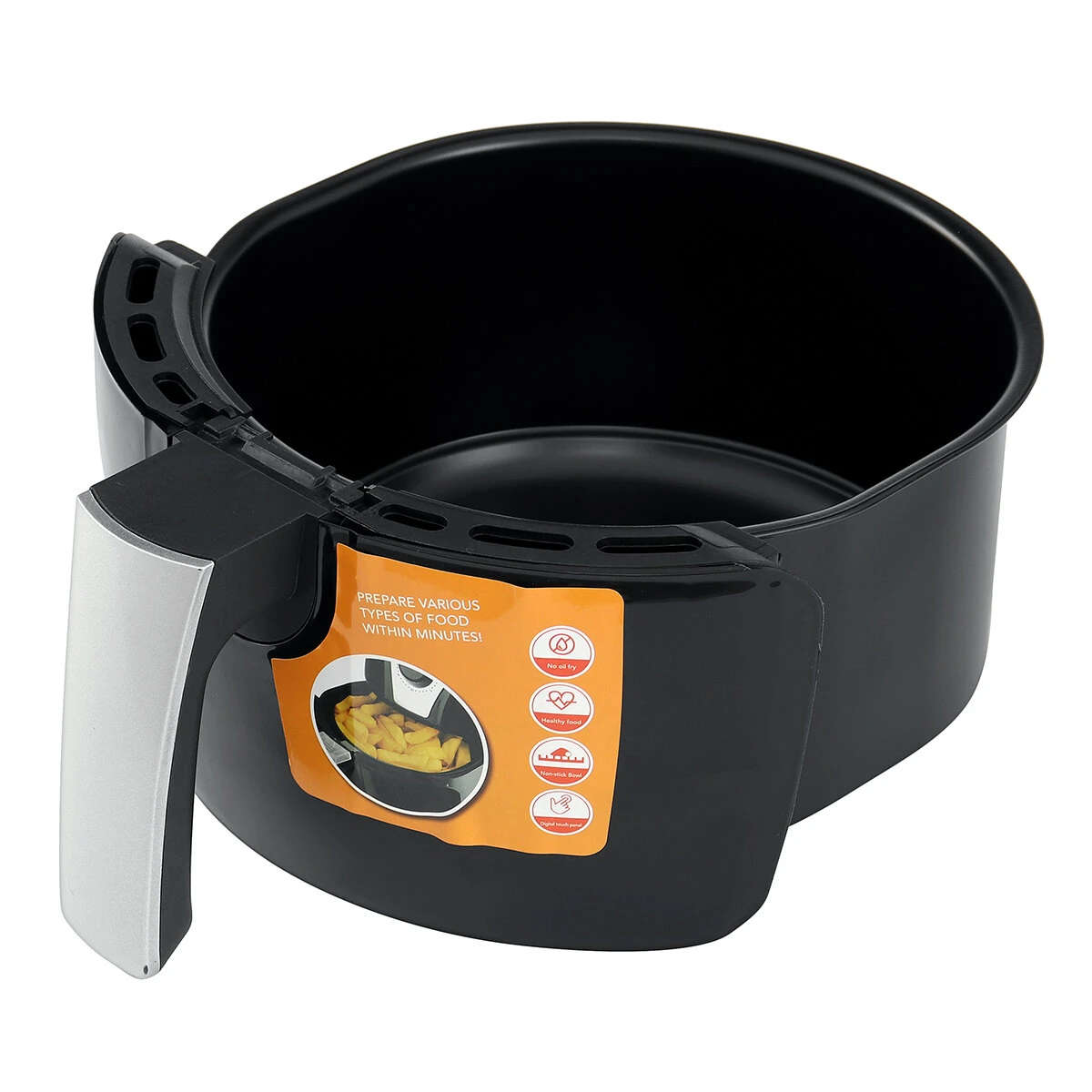 5L Air Fryer Rapid Healthy Cooker Oven Low Fat Oil Free 220-240V-Black