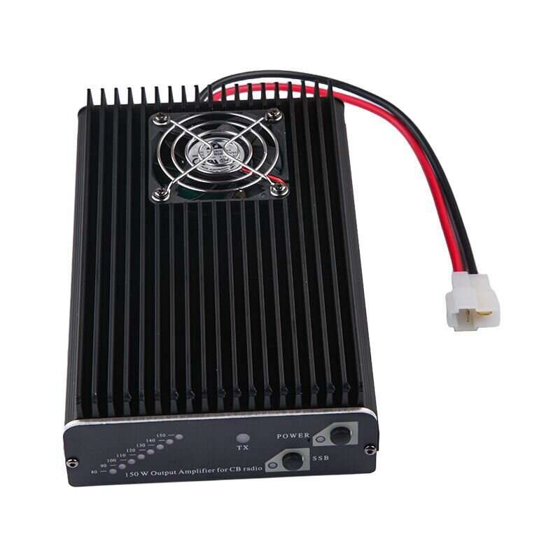 Gray - High Power CB-27 Amplifier All Mode SSB 150W Shortwave Amplifier with Dustproof Function 3-5k