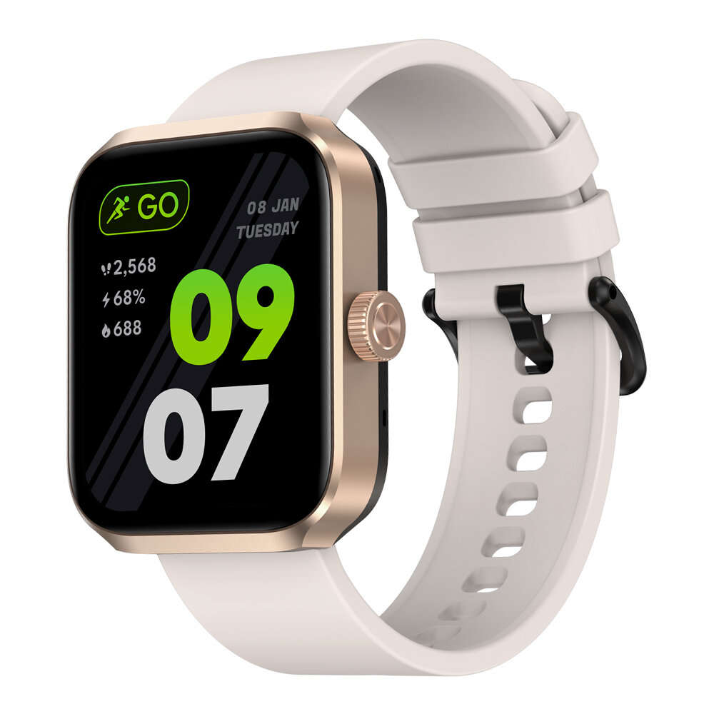 Gold - [World Premiere]Zeblaze Beyond 3 Plus Built-in GPS & Route Import 1.78 inch AMOLED Display 3