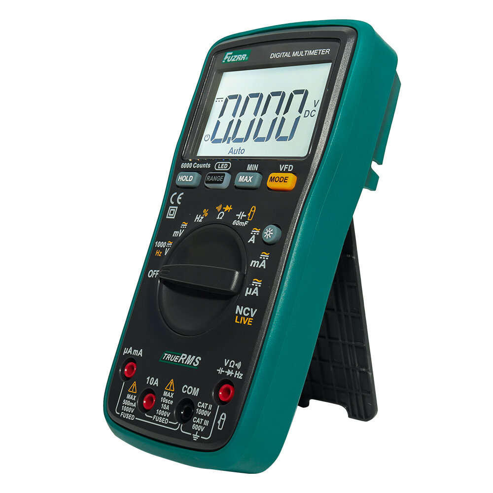FR17B+ - FUZRR FR15B+ FR17B+ True RMS Digital Multimeter,for Electrical Applications Along with Resi