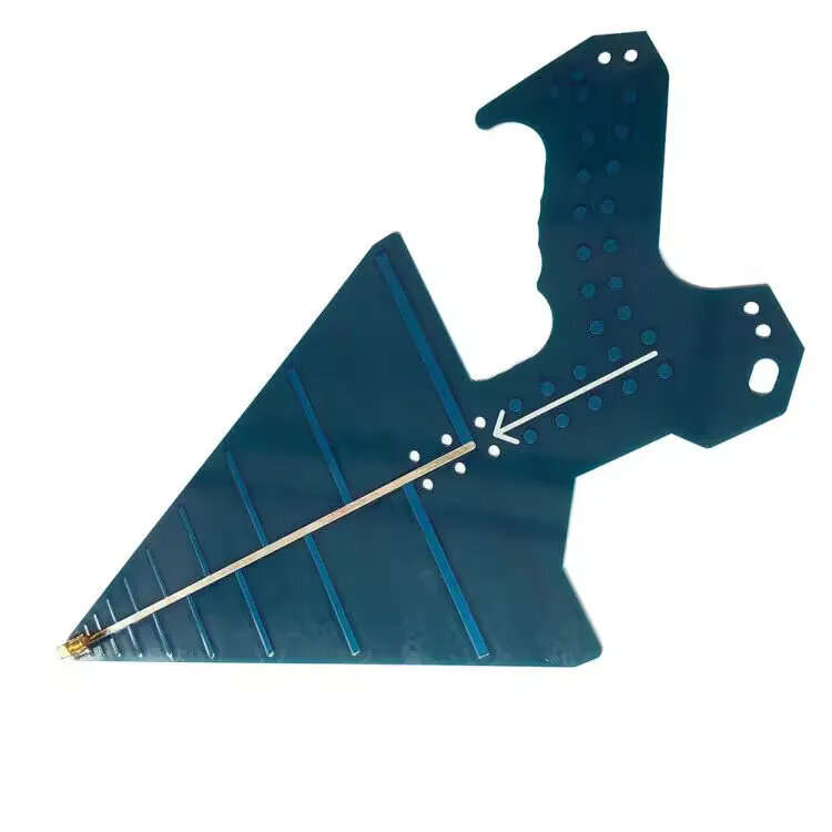 Blue - Directional Antenna 0.6-10GHz Logarithmic Periodic Antenna Analysis and Positioning EMC Anten