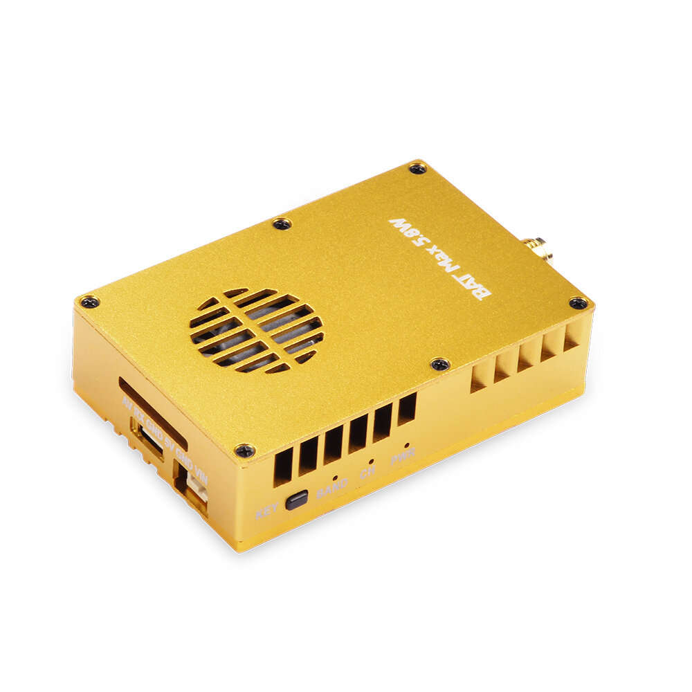 5.8W - PandaRC VT5804-BAT Max 5800mW 64CH 4.9G 5.8G 6G VTX 6-36V FPV Transmitter Support OSD Adjustm