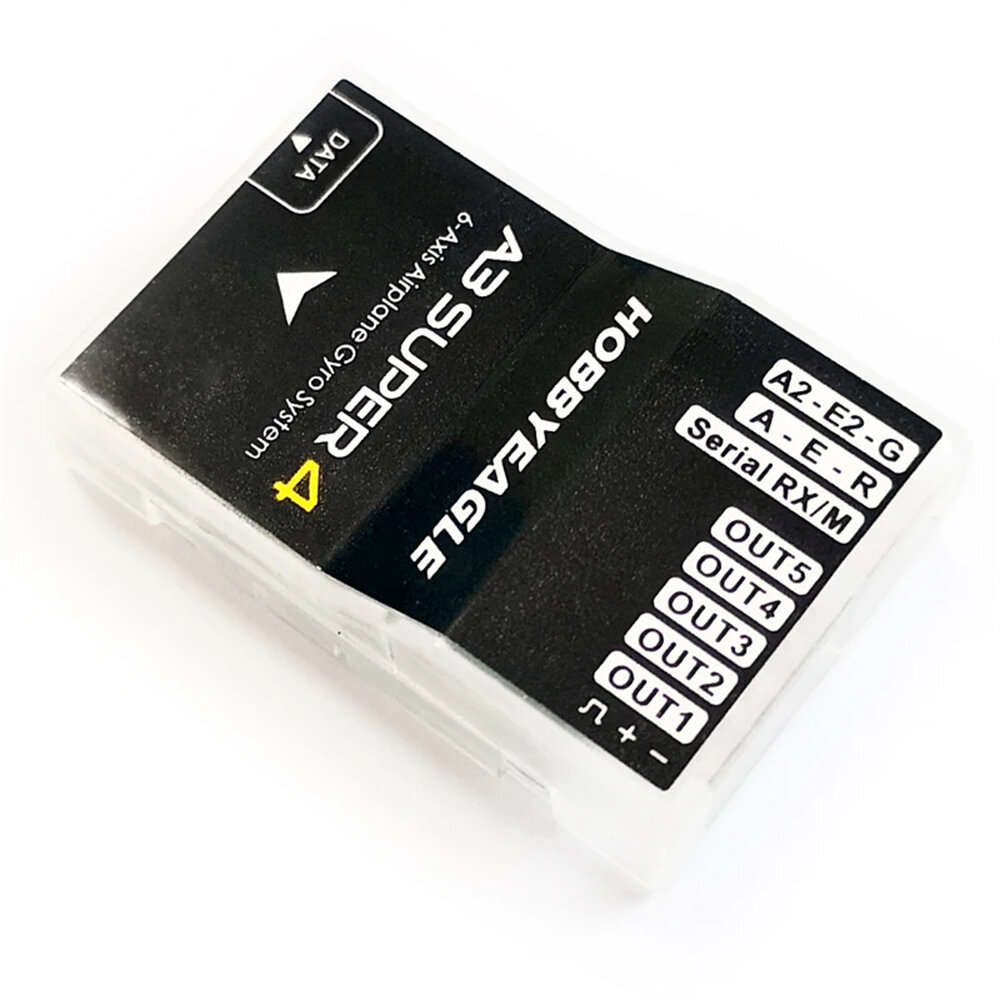 Full Set w/ Program Card - HobbyEagle A3 Super 4 Flight Controller 6-axis Gyro & Stabilization Balan
