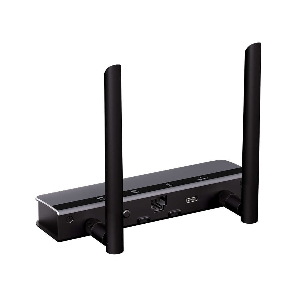 Black - ZigBee3.0/Thread PoE Smart Dongle Gateway ESP32+CC2652P Compatible with Home Assistant Zigbe