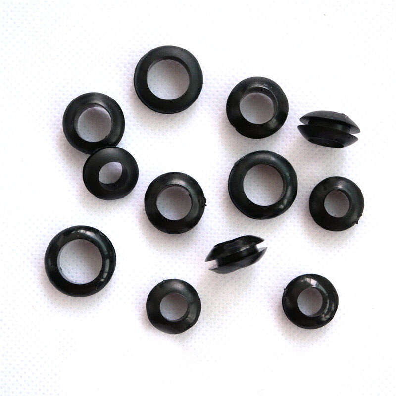 200Pcs Boxed Rubber Wire Ring Harness Grommets Seal Gasket Ring