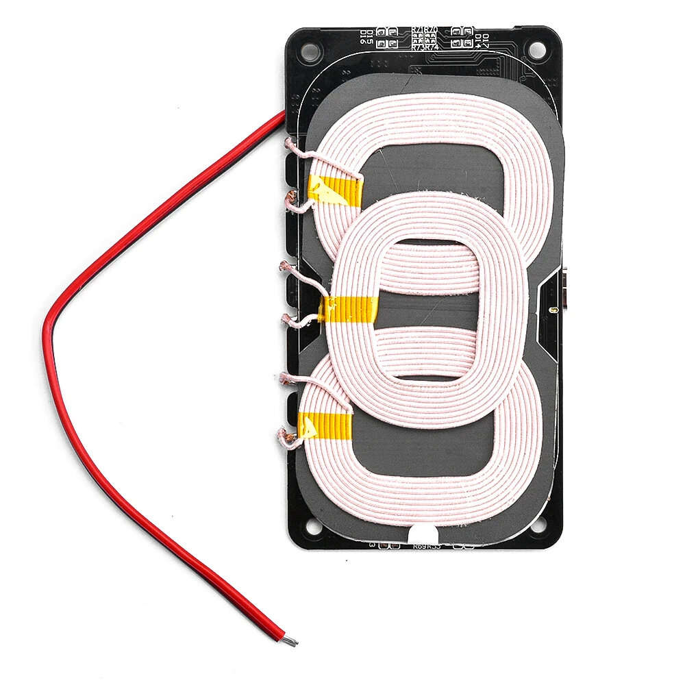 22W Upgrade Version - 9-32V 20W/22W for QiWireless Charger Transmitter Module Circuit Board with 3 C