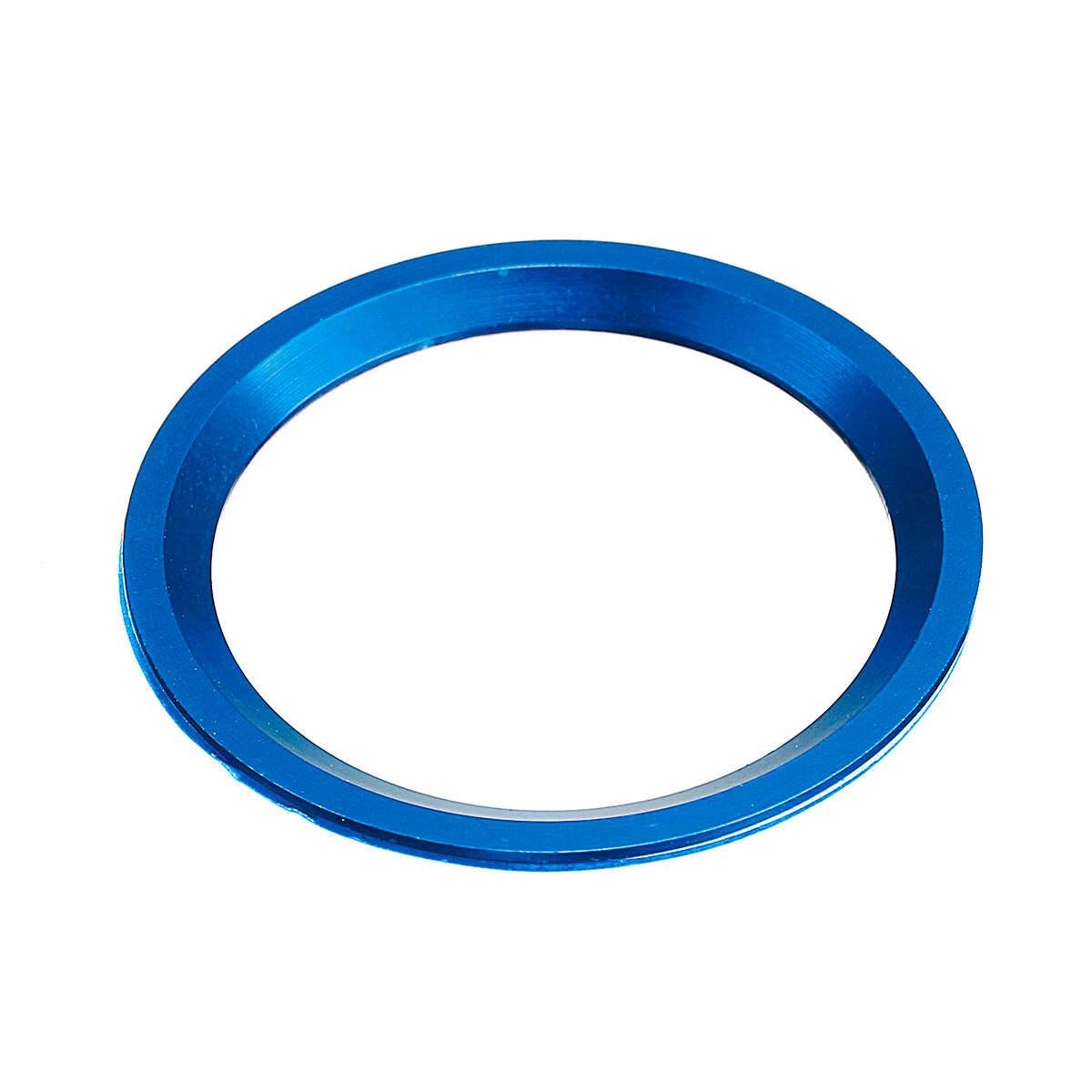 Aluminum Alloy Car Start Engine Button Decorative Ring Trim For Audi A4 A5 A6 Q5 A7 - Red