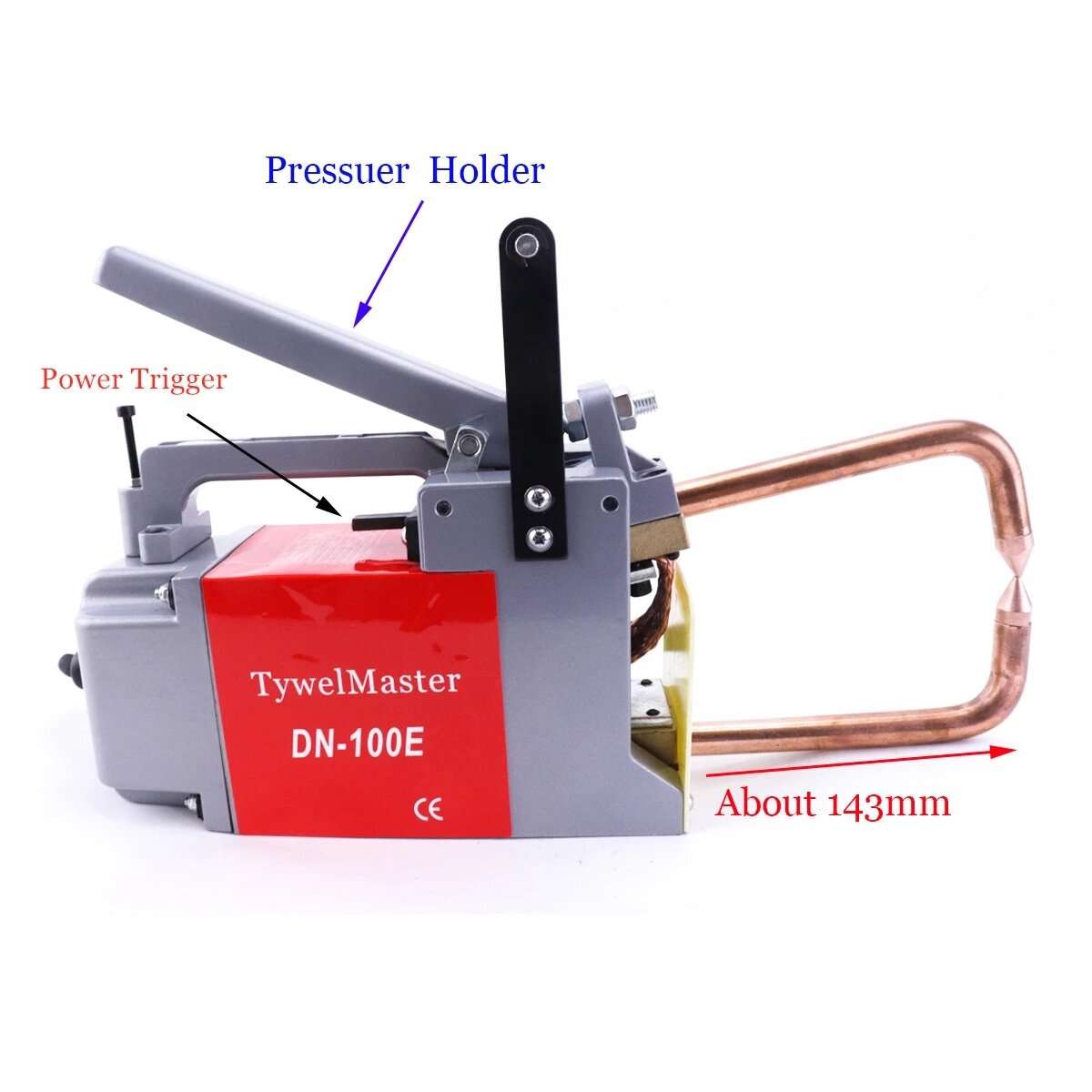 220V/110V Resistance Spot Welding Machine Welding Thickness 1.5+1.5Mm Steel Plat Portable Spot Welde