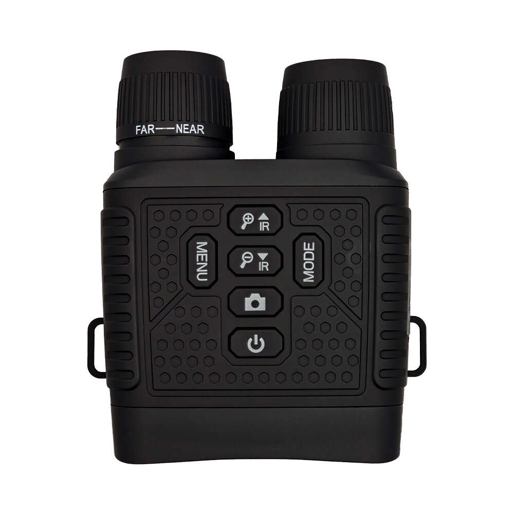Black - IPRee NV8000 Night Vision Binoculars Googles with 30MP Photo Resolution, 2.5K Video Size, 3"