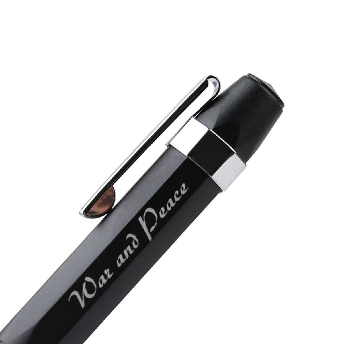 Metal Fountain Pen Short Smooth Calligraphy Writing Pen Ink Gel Pen with Iron Case Gift for Students