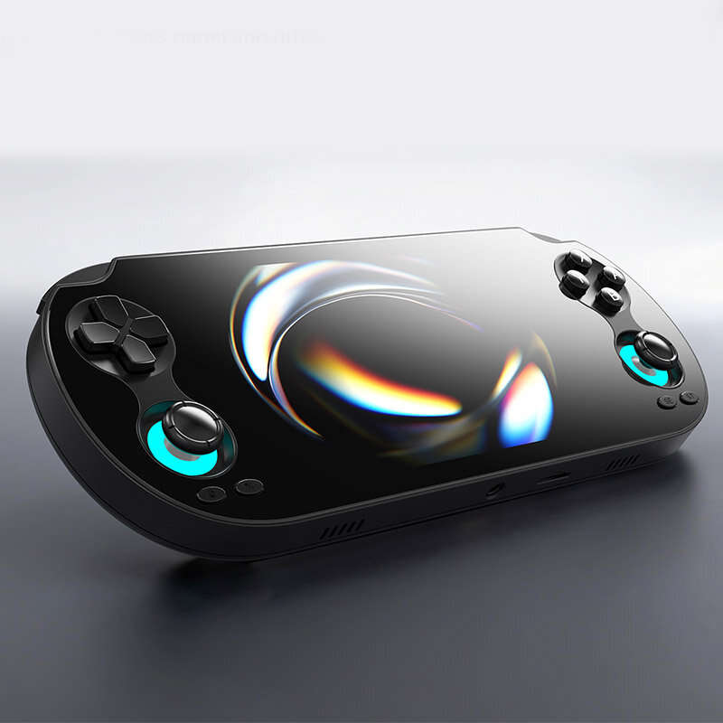 Grey - [No Card] ANBERNIC RGVITA Android 12 Handheld Game Console 5.46 Inch IPS T618 Octa Core Hall